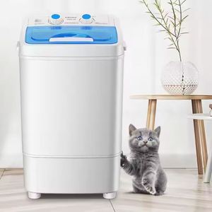 7.5kg Underwear Socks Fully-automatic Electric Foldable Tub Laundry <b>Washer</b> Portable Mini Folding Washing Machine Spin Dry 8L - Product Image 6