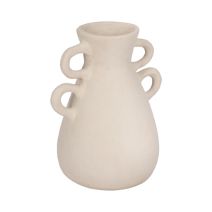 Vaso Moderno con Doppio Manico in Cartapesta per Fiori, Decorazione per Soggiorno e Camera da Letto - Product Image 3