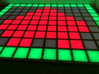 Piste de danse interactive LED 30x30cm avec protocole de jeu actif et programmation facile