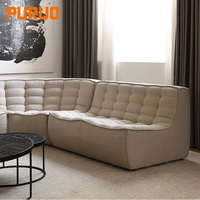 Puruo Fauteuil de sol individuel moderne de luxe nordique design, fauteuil de cinéma, canapé-lit pour salon, chambre et espace détente