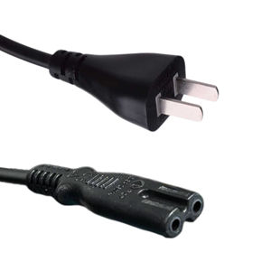 Cavo di Alimentazione Standard CCC Cavo Cinese a 2 Pin PBB-10 a IEC <span class=keywords><strong>C7</strong></span> 1,8m 15AWG Cavo in Rame IP20 Cavo di Alimentazione AC con 2 Prese - Product Image 1