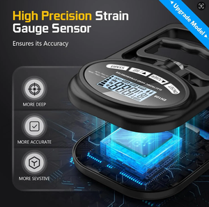CHENGMO SPORTS Groothandel Digitale Handdynamometer Gripsterkte USB LCD Scherm Handgreepversterker Handgrip 180KG - Product Image 4