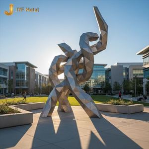 Escultura Metálica Art Deco ANW3201 304, Artesanía Personalizada, Decoración de Interiores, Ingeniería, Proyecto de Paisajismo de Jardines - Product Image 5