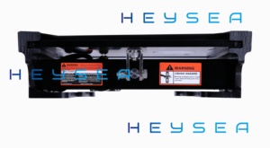 HEYSEA Plaque de levage hydraulique électrique 4 pouces, hauteur de levage 6,3 pouces, pour moteur <span class=keywords><strong>hors</strong></span>-<span class=keywords><strong>bord</strong></span> essence Mercury 25HP-115HP, Nouveau - Product Image 5