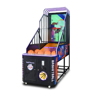 Máquina de Juego Arcade de Baloncesto <span class=keywords><strong>NBA</strong></span>, Operada con Monedas, Metálica, para Adultos, Adolescentes y Jóvenes, 1 Jugador, en Inglés, para Parques de Diversiones - Product Image 5