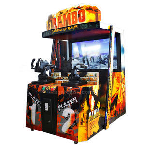 Machine de jeu d'arcade de tir à la carabine simulateur <span class=keywords><strong>Stallone</strong></span> <span class=keywords><strong>Rambo</strong></span> à écran LCD de 55 pouces à pièces, prix d'usine - Product Image 4