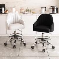 Chaise de beauté pour ongles, chaise pivotante pour la maison, chaise de maquillage pour chambre de filles, chaise de bureau réglable en hauteur pour étudiants