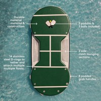 Plateforme flottante gonflable pour sports nautiques et pickleball