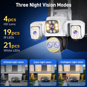 Precio directo de fábrica 16MP Cámara DE SEGURIDAD Wifi para exteriores 3 pantallas con zoom 10X Cámara de visión nocturna Red PTZ Audio bidireccional OEM - Product Image 6