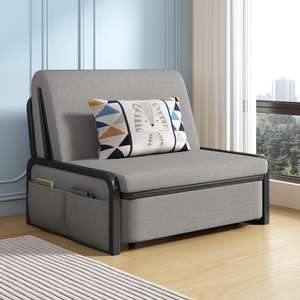 2025 GEDO Modern Metal Living Room <b>Save</b> <b>Space</b> Convertible <b>Sofa</b> <b>Bed</b> 2m Open Length Removable Washable Storage for Hotel Hospital - Product Image 5