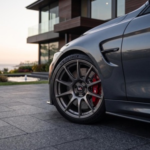 Jantes forgées monobloc VeroX SM-10 Style Noir Satiné 18-22 pouces PCD 5x112 5x120 pour BMW Audi Mercedes <span class=keywords><strong>Tesla</strong></span> Porsche - Product Image 6