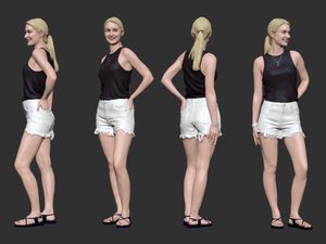 دمية مخصصة عالية الدقة بتقنية SLM ثلاثية الأبعاد مع طباعة ملونة بالكامل بنسبة تشابه 100٪ بأحجام من 9 إلى 25 سم - Product Image 6