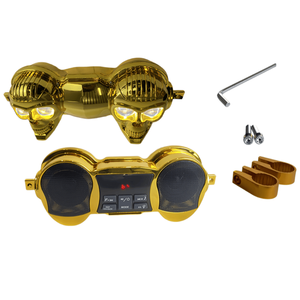 Altavoz con Forma de Calavera para Motocicleta, Reproductor <span class=keywords><strong>MP3</strong></span>, Piezas de Modificación para Motocicleta, del Fabricante y Proveedor - Product Image 1