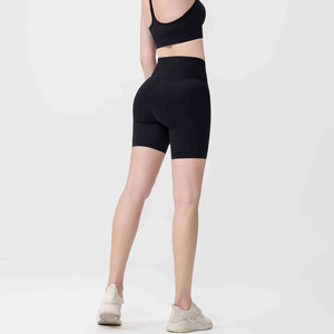 Shorts de yoga taille haute effet push-up pour le fessier, en tissu ultra-doux et très élastique, extensible dans 8 directions, style cycliste, pour fitness et gym, entrepôt USA - Product Image 1