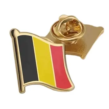 Tùy chỉnh quốc gia cờ pin cho Mỹ Anh Đức France cờ pin huy hiệu