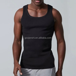 เสื้อกล้ามทรงสปอร์ตฮิปฮอปคุณภาพสูง ถักทออย่างดี เนื้อผ้าหนา ระบายอากาศได้ดี ทรงโอเวอร์ไซส์ ตัดเย็บแบบสี่เหลี่ยม สำหรับผู้ชาย ทรงเข้ารูป - Product Image 6