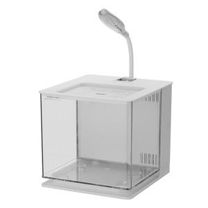 Portable Mini Betta <strong>Fish</strong> Tank Aquarium Desktop Decorations <strong>Fish</strong> <strong>Bowl</strong> With Water <strong>Filter</strong> Usb Air Pump Led Light - Product Image 5