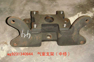 SINOTRUK HOWO 에어 챔버 지지대 (중심축) 트럭 예비 부품 <span class=keywords><strong>WG9231340944</strong></span> - Product Image 2