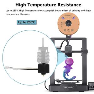 Kit Hotend Officiel Creality <span class=keywords><strong>Ender</strong></span>-<span class=keywords><strong>3</strong></span> V3 SE, Ensemble Complet <span class=keywords><strong>Buse</strong></span> d'Extrusion et Dissipateur de Chaleur en Aluminium, Pièce de Remplacement pour Imprimante 3D - Product Image 5