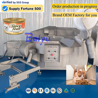 Machine de traitement d'aliments pour animaux de haute efficacité, coupe-bol, émulsifiant de viande avec contrôle PLC pour usine d'aliments pour animaux Baiyu