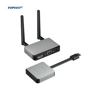 Topleo FM <span class=keywords><strong>Transmitter</strong></span> Stereo Âm Thanh Receiver Adapter Rx TX Xách Tay Video HD Không Dây Máy Phát Và Receiver - Product Image 1