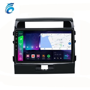 HD đa phương tiện 10.1 inch Stereo đài phát thanh Android Máy nghe nhạc GPS Carplay RDS DSP 4 gam cho TOYOTA LAND CRUISER 2007-15 - Product Image 1
