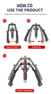 Máquina hidráulica <span class=keywords><strong>de</strong></span> entrenamiento <span class=keywords><strong>de</strong></span> lucha libre, equipo <span class=keywords><strong>de</strong></span> entrenamiento <span class=keywords><strong>de</strong></span> brazo Twister, nuevo diseño - Product Image 2