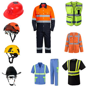 เสื้อกั๊กสะท้อนแสง HBC PPE อุปกรณ์ป้องกันส่วนบุคคลสำหรับอุตสาหกรรมก่อสร้าง เสื้อกั๊กนิรภัยคุณภาพสูง ราคาโรงงานถูก - Product Image 4