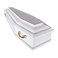 Ataúdes Funerarios Ecológicos de Madera Maciza de Estilo Europeo, Biodegradables, Hechos a Mano, con Color Personalizable