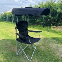 Chaise de camping pliable, chaise de pêche portable, chaise de loisirs d'extérieur pour pique-nique, voyage, camping-car et événements en plein air, vente en gros