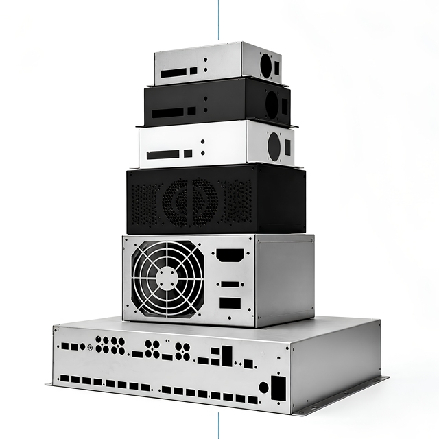 TZR Custom Precision Sheet Metal Fabrication Stainless Steel/Aluminum Alloy Anodized/Plated Industrial Server Chassis Rack Mount