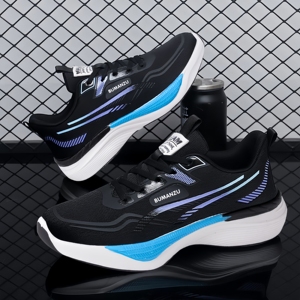 Scarpe Sportive Casual da Uomo, Alla Moda e Trendy, Scarpe da Corsa Estive Traspiranti con Fodera in Rete e Lacci 39-44 - Product Image 3