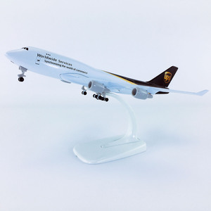 Modèle d'avion en alliage Beizhao B747-400, 20 cm, avion cargo UPS, jouet de collection pour les jeunes - Product Image 2