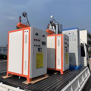 Промышленные электрические парогенераторы Zhongfei LDR: автоматические, вертикальные, малогабаритные, с водотрубной системой, высокой теплотехнической эффективностью - Product Image 1