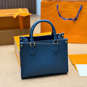 Bolsos de Mano de Cuero Genuino para Mujer, Bolsos de Moda Luis, Bolso de Verano de Lujo para Mujer - Product Image 1