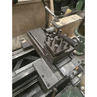 Mesin Bubut Logam Kecil Bekas C0630A Shanghai 38Mm Spindle Bore untuk Dijual
