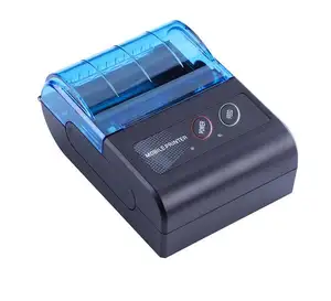 Impressora sem fio para telefone, para impressão de conta e receptor bt conectado com computador