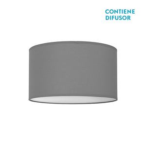 Plafón gris 3xE27 (14x40d) - ideal para iluminación decorativa en interiores, proporciona luz ambiental y estilo moderno. - Product Image 1