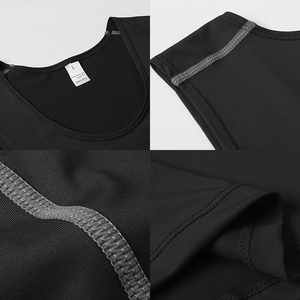 Bán buôn OEM tùy ChỉNh Nóng bán thở thể hình nén thể dục thể thao Tank Top men phòng tập thể dục ráp dây - Product Image 6