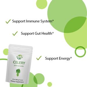 Jugo de Apio Orgánico en Polvo OEM/ODM, Estimula el Sistema Inmunológico, la Energía y Apoya la Salud Intestinal, Rico en Vitamina C y Minerales - Product Image 3