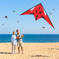 SUNEYE SEF09 Cerf-volant de freestyle à double ligne durable de 1,8 m en polyester, Monstre marin pour activités de plein air adultes, Résine du Zhejiang