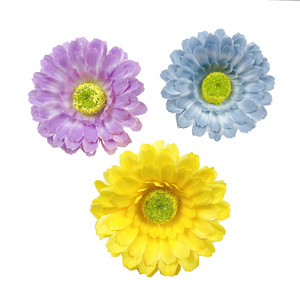 Gerberas artificielles de 7 cm de diamètre, fleurs décoratives pour mariage, décoration de la maison, accessoires de photographie - Product Image 5