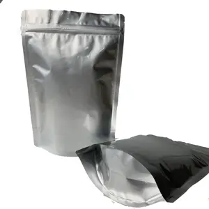 Smell Proof Customized Zipper Packaging Nylon Vacuum Bag Food Zip Lock Pouch Aluminum Foil Bag