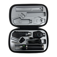 Équipement de diagnostic vétérinaire ophtalmoscope vétérinaire rétinoscope otoscope 3 en 1 avec boîte à fermeture éclair Diagnostic ophtalmologique