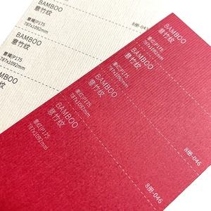 Tùy chỉnh sang trọng Vegan 3D gợn mô hình kết cấu mịn dập nổi màu giấy cho Hộp quà tặng túi bao bì phong bì bao gồm làm - Product Image 5