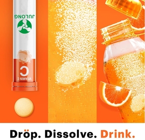 OEM Custom Vitamin C with Zinc and Electrolytes Tube <strong>Effervescent</strong> Vitamin c Drink <strong>Tablet</strong> No Sugar Low Calorie Supplement - Product Image 3