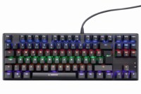 SK-608 clavier de jeu filaire 87 touches lumineuses mécanique bureau ordinateur PC clavier langue russe ABS matériel interrupteur rouge