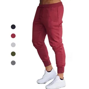 Classic fashion white black running stretchable sweatpants mobile joggers men's pants