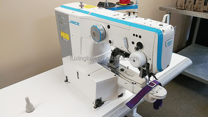 Новый высококачественный Джек JK-1900GH электронный бартак и кнопка канализации компьютеризированная Промышленная швейная машина - Product Image 6