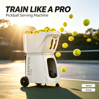 Máquina Automática de Pickleball PP-SMART PRO, Lanzador Inteligente de Pelotas de Pickleball, Equipo de Entrenamiento para Interiores y Exteriores